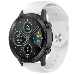 Strap-it® Honor Magic Watch 2 sport band (wit)