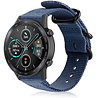 Strap-it® Strap-it Honor Magic Watch 2 nylon gesp band (blauw) Strap-it® Strap-it Honor Magic Watch 2 nylon gesp band (blauw)