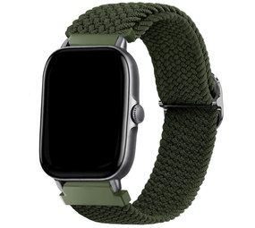 Strap-it® Xiaomi Amazfit Bip verstelbaar geweven bandje (groen) Strap-it® Xiaomi Amazfit Bip verstelbaar geweven bandje (groen)