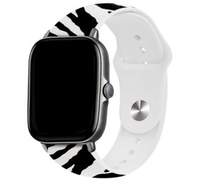 Strap-it® Wild Zebra Xiaomi Amazfit Bip bandje