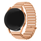 Strap-it® Samsung Galaxy Watch Active stalen loop bandje (rosé goud)