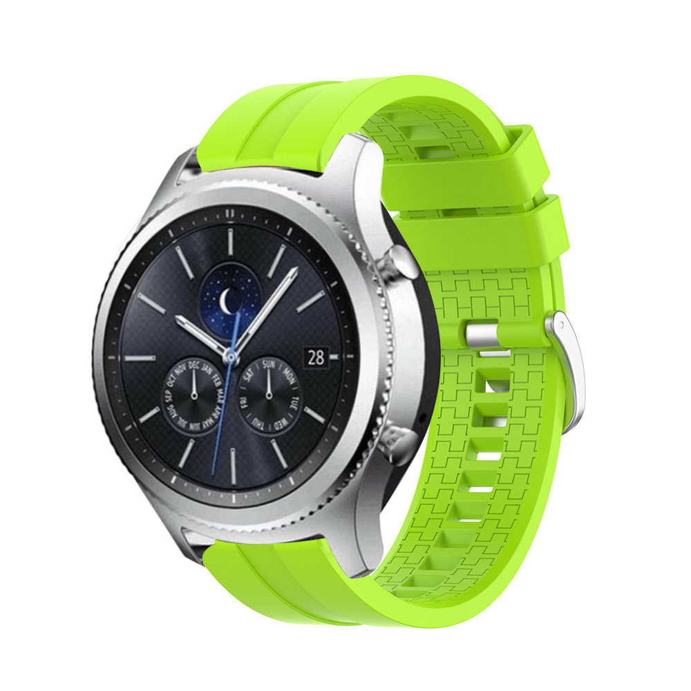 Strap-it® Strap-it Samsung Gear S3 extreme silicone band (lime)
