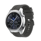 Strap-it® Samsung Gear S3 extreme silicone band (donkergrijs)