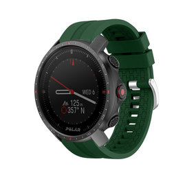 Strap-it® Polar Grit X Pro extreme silicone band (legergroen)