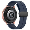 Strap-it® Strap-it Huawei Watch GT Runner D-buckle siliconen bandje (donkerblauw) Strap-it® Strap-it Huawei Watch GT Runner D-buckle siliconen bandje (donkerblauw)