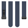 Strap-it® Strap-it Xiaomi Amazfit Bip D-buckle siliconen bandje (donkerblauw) Strap-it® Strap-it Xiaomi Amazfit Bip D-buckle siliconen bandje (donkerblauw)