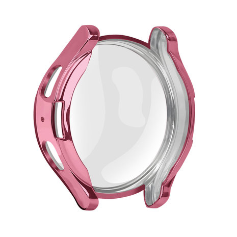 Strap-it® Strap-it Samsung Galaxy Watch 5 44mm TPU case (rosé rood)
