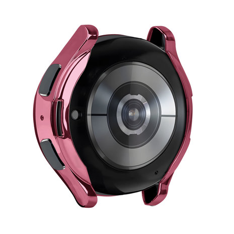 Strap-it® Strap-it Samsung Galaxy Watch 5 44mm TPU case (rosé rood)