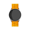 Strap-it® Strap-it Amazfit GTR 3 (Pro) silicone hexa band (oranje) Strap-it® Strap-it Amazfit GTR 3 (Pro) silicone hexa band (oranje)
