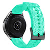 Strap-it® Strap-it Huawei Watch GT Runner silicone hexa band (aqua) Strap-it® Strap-it Huawei Watch GT Runner silicone hexa band (aqua)