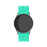 Strap-it® Strap-it Huawei Watch GT Runner silicone hexa band (aqua) Strap-it® Strap-it Huawei Watch GT Runner silicone hexa band (aqua)