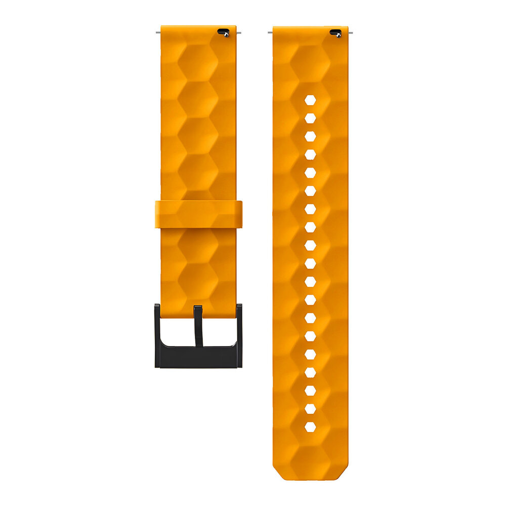 Strap-it® Strap-it OnePlus Watch silicone hexa band (oranje)