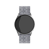 Strap-it® Strap-it Polar Grit X Pro silicone hexa band (grijs) Strap-it® Strap-it Polar Grit X Pro silicone hexa band (grijs)
