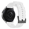 Strap-it® Strap-it Polar Grit X silicone hexa band (wit) Strap-it® Strap-it Polar Grit X silicone hexa band (wit)