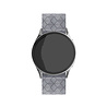 Strap-it® Strap-it Samsung Galaxy Watch 3 45mm silicone hexa band (grijs) Strap-it® Strap-it Samsung Galaxy Watch 3 45mm silicone hexa band (grijs)