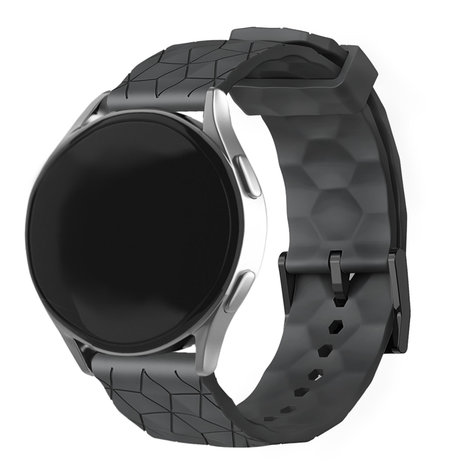 Strap-it® Strap-it Samsung Gear S3 silicone hexa band (zwart)