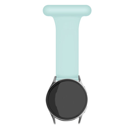 Strap-it® Strap-it Samsung Galaxy Watch 4 Classic 46mm verpleegkundige band (lichtgroen)