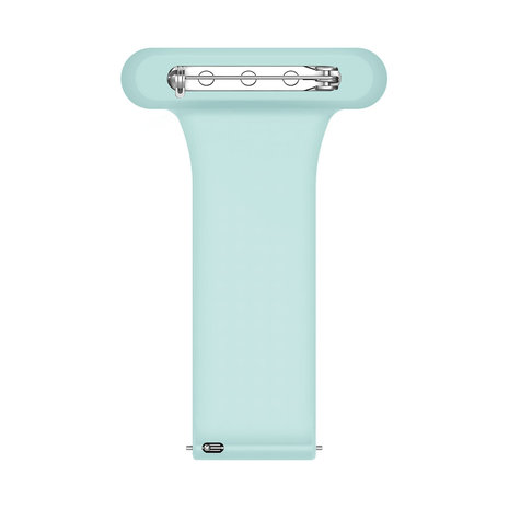 Strap-it® Strap-it Samsung Galaxy Watch 46mm verpleegkundige band (lichtgroen) Strap-it® Strap-it Samsung Galaxy Watch 46mm verpleegkundige band (lichtgroen)