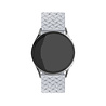 Strap-it® Strap-it Samsung Galaxy Watch 4 Classic 46mm gevlochten siliconen bandje (grijs) Strap-it® Strap-it Samsung Galaxy Watch 4 Classic 46mm gevlochten siliconen bandje (grijs)
