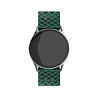 Strap-it® Strap-it Samsung Galaxy Watch 5 Pro gevlochten siliconen bandje (donkergroen) Strap-it® Strap-it Samsung Galaxy Watch 5 Pro gevlochten siliconen bandje (donkergroen)