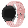Strap-it® Strap-it Samsung Gear Sport gevlochten siliconen bandje (roze) Strap-it® Strap-it Samsung Gear Sport gevlochten siliconen bandje (roze)