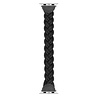 Strap-it® Strap-it Apple Watch Twisted gevlochten bandje (zwart) Strap-it® Strap-it Apple Watch Twisted gevlochten bandje (zwart)