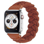 Strap-it® Strap-it Apple Watch Twisted gevlochten bandje (bruin)