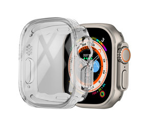 Strap-it® Apple Watch Ultra TPU case (transparant) Strap-it® Apple Watch Ultra TPU case (transparant)