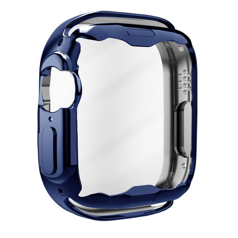 Strap-it® Strap-it Apple Watch Ultra TPU case (donkerblauw)