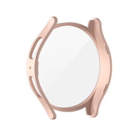 Strap-it® Strap-it Samsung Galaxy Watch 5 44mm hard case met glas (pink sand)