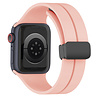 Strap-it® Strap-it Apple Watch magnetisch d-buckle bandje (lichtroze) Strap-it® Strap-it Apple Watch magnetisch d-buckle bandje (lichtroze)