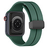 Strap-it® Strap-it Apple Watch magnetisch d-buckle bandje (dennengroen) Strap-it® Strap-it Apple Watch magnetisch d-buckle bandje (dennengroen)