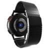Strap-it® Strap-it Amazfit GTR 3 (Pro) luxe metalen mesh bandje (zwart) Strap-it® Strap-it Amazfit GTR 3 (Pro) luxe metalen mesh bandje (zwart)