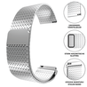 Strap-it® Strap-it Amazfit GTR 3 (Pro) luxe metalen mesh bandje (zilver) Strap-it® Strap-it Amazfit GTR 3 (Pro) luxe metalen mesh bandje (zilver)