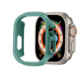 Strap-it® Apple Watch Ultra PC hard case 49mm (donkergroen)