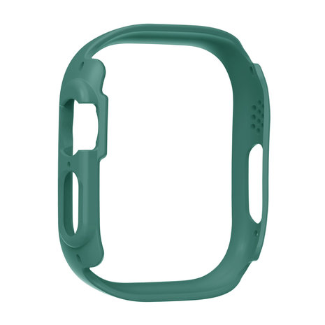 Strap-it® Strap-it Apple Watch Ultra PC hard case 49mm (donkergroen)