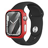 Strap-it® Strap-it Apple Watch PC hard case met glas (rood) Strap-it® Strap-it Apple Watch PC hard case met glas (rood)
