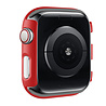 Strap-it® Strap-it Apple Watch PC hard case met glas (rood) Strap-it® Strap-it Apple Watch PC hard case met glas (rood)
