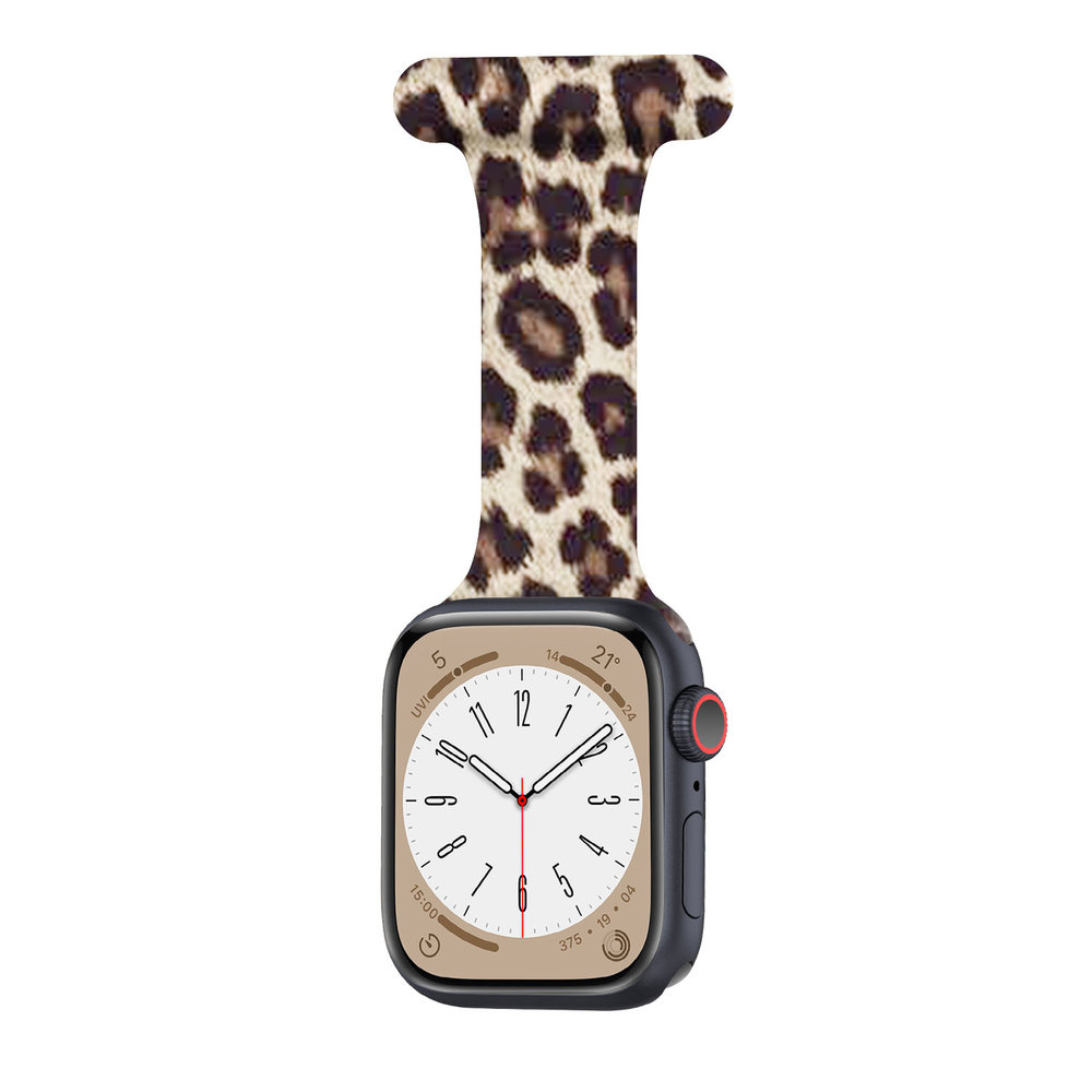 Strap-it® Strap-it Apple Watch verpleegkundige band (luipaard) Strap-it® Strap-it Apple Watch verpleegkundige band (luipaard)