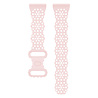 Strap-it® Strap-it Fitbit Versa 4 siliconen bandje met patroon (lichtroze) Strap-it® Strap-it Fitbit Versa 4 siliconen bandje met patroon (lichtroze)