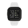 Strap-it® Strap-it Fitbit Versa 4 siliconen bandje met patroon (wit) Strap-it® Strap-it Fitbit Versa 4 siliconen bandje met patroon (wit)