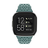 Strap-it® Strap-it Fitbit Sense 2 siliconen bandje met patroon (groen) Strap-it® Strap-it Fitbit Sense 2 siliconen bandje met patroon (groen)