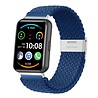 Strap-it® Strap-it Huawei Watch Fit 2 gevlochten bandje (blauw) Strap-it® Strap-it Huawei Watch Fit 2 gevlochten bandje (blauw)