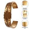 Strap-it® Strap-it Amazfit GTS 3 steel iron band (rosé goud) Strap-it® Strap-it Amazfit GTS 3 steel iron band (rosé goud)