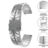 Strap-it® Strap-it Amazfit GTS 3 steel iron band (zilver) Strap-it® Strap-it Amazfit GTS 3 steel iron band (zilver)