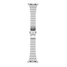 Strap-it® Strap-it Apple Watch premium stalen band (zilver) Strap-it® Strap-it Apple Watch premium stalen band (zilver)