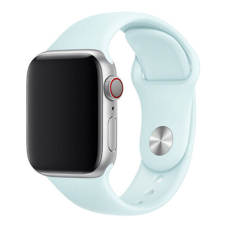 Apple Watch sportband lichtblauw Smartwatchbanden