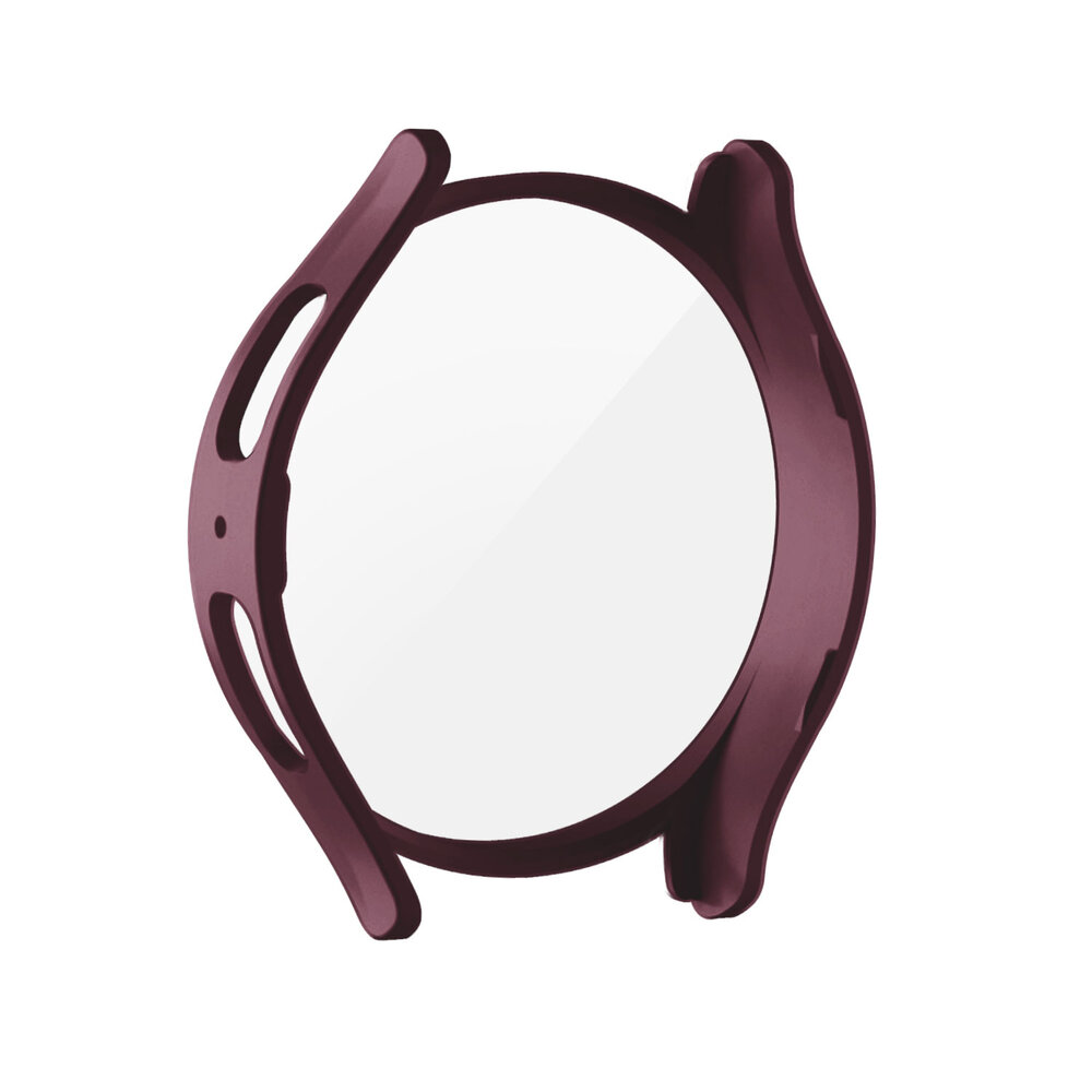 Strap-it® Strap-it Samsung Galaxy Watch 5 40mm hard case met glas (bordeaux)