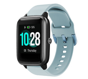 Strap-it® ID205L siliconen bandje (lichtblauw)