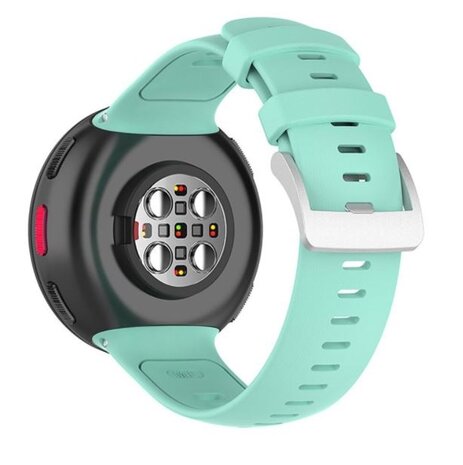 Strap-it® Strap-it Polar Vantage V2 siliconen bandje (aqua)